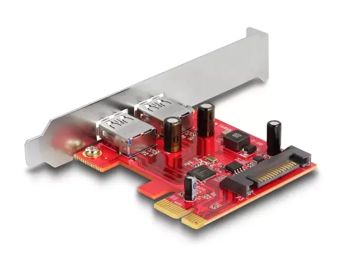 DeLOCK PCI Express x1 Card 2 x USB 5 Gbps Type-A Photo 2