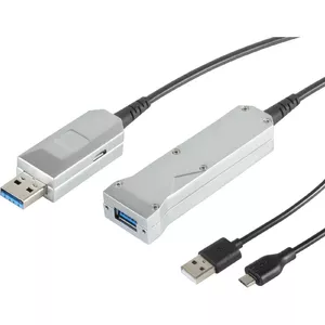 USB extension cable ShiverPeaks S/CONN 50 m USB 3.0 A to USB 3.0 A + USB Micro B