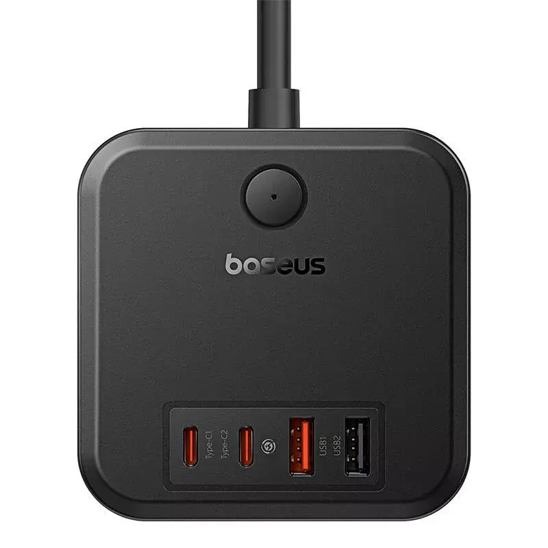 Baseus PowerCombo Cube сетевой фильтр 3AC+2U+2C 30 Вт Photo 2