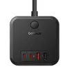 Baseus PowerCombo Cube сетевой фильтр 3AC+2U+2C 30 Вт Photo 2