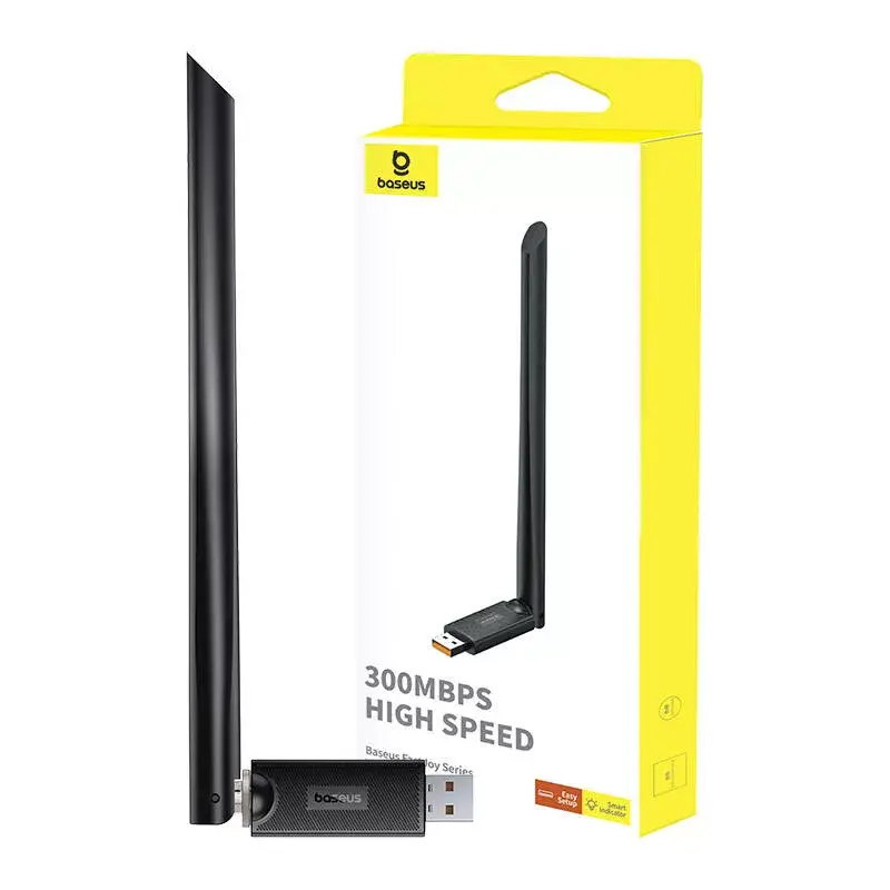 Сетевой адаптер Baseus FastJoy 300 Мбит/с USB Photo 9