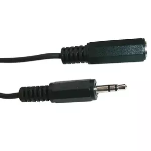 Audio Cable Schwaiger KHA4036 533 5m 3.5mm Black