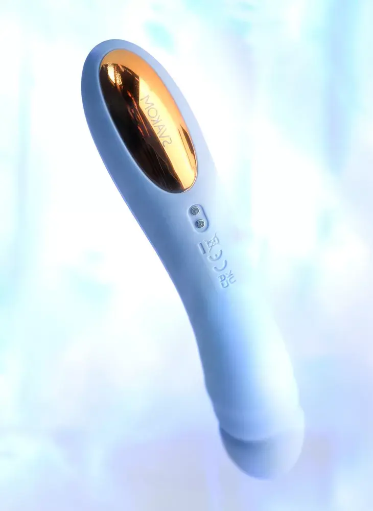 Svakom Ava Neo — толкающий силиконовый вибратор, USB Photo 5