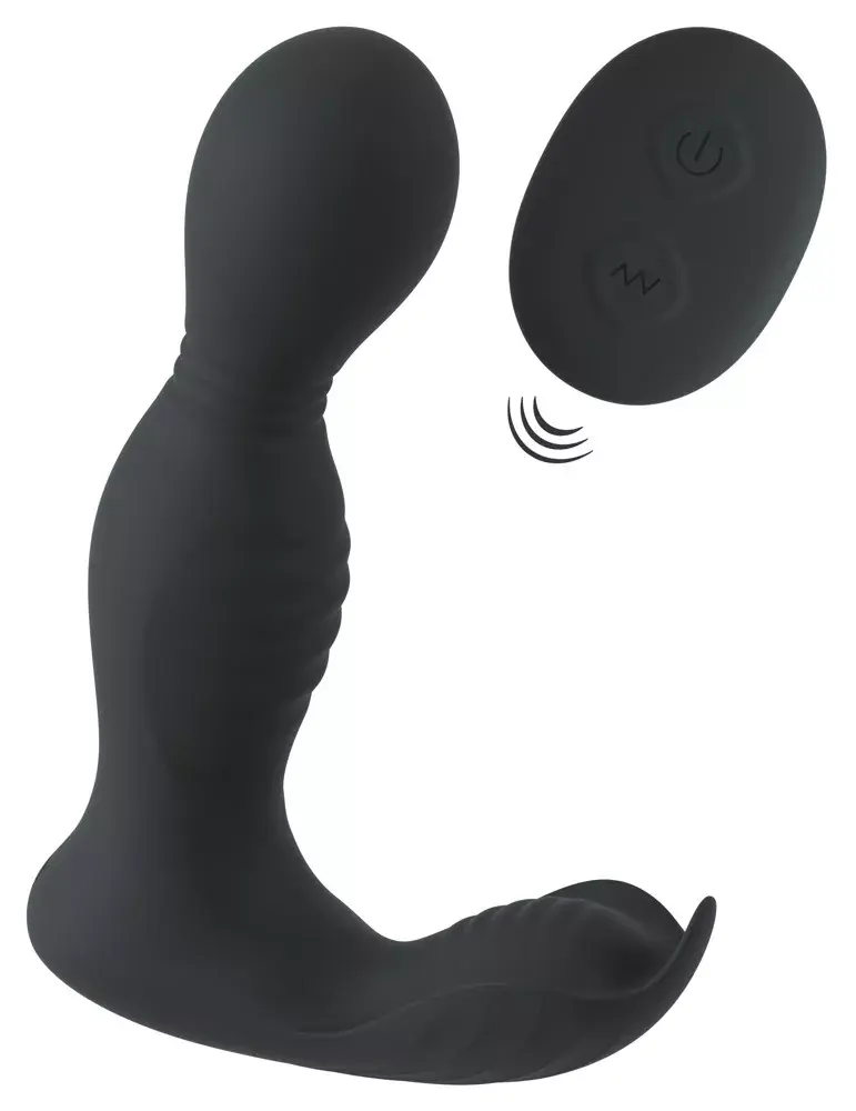 Анальный вибратор Rebel RC Butt Plug — силикон, 2 мотора Photo 2