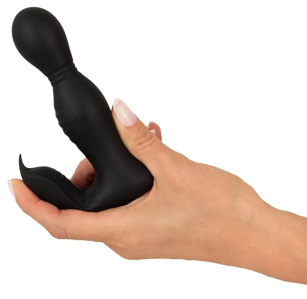 Анальный вибратор Rebel RC Butt Plug — силикон, 2 мотора Photo 9
