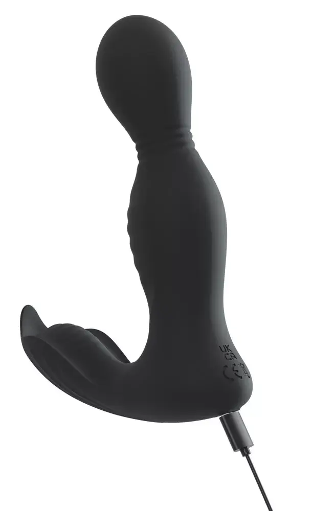 Анальный вибратор Rebel RC Butt Plug — силикон, 2 мотора Photo 11