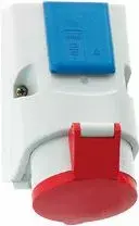 Bals 1015 Combined Wall-Mounted Socket 16A 5P 400V/230V IP44