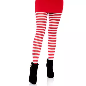 Колготки/Чулки Leg Avenue 7100_06222 Красный Белый Один Размер
