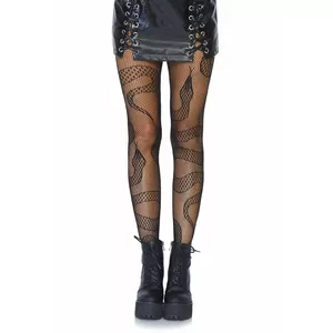 Pantyhose Leg Avenue 8143_00122 Black One Size