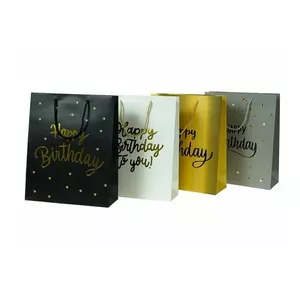 Мешок подарочный 32x26x10 cm Happy Birthday 576346