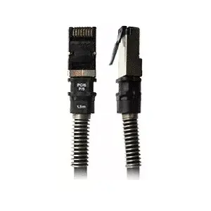 Tīkla kabelis PatchSee PCI6 FTP Melns Cat6a 1.2m