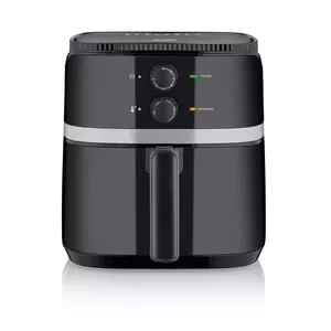 Фритюрница Severin FR 2452 4.3 Л 1500 В Черная Серебристая