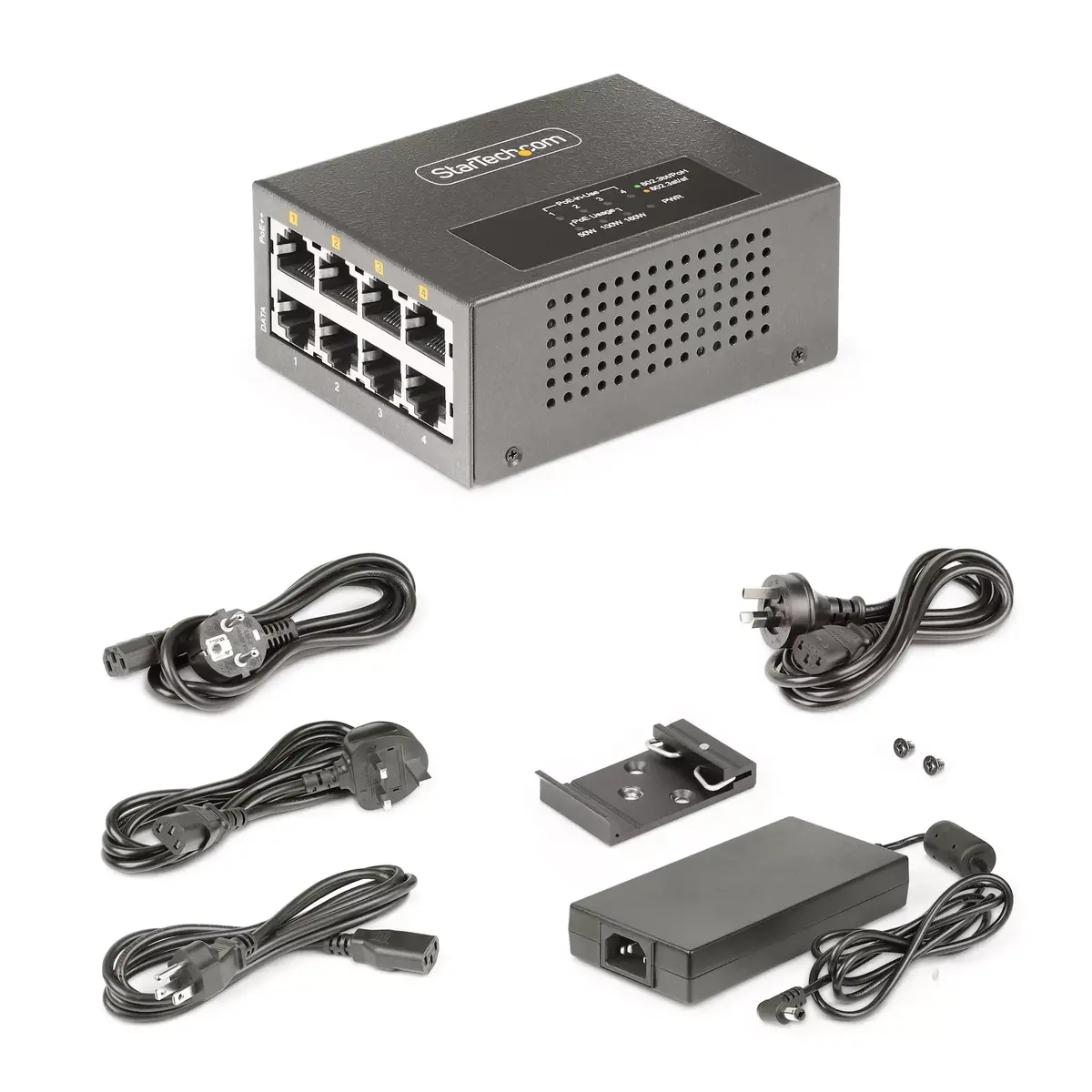 4-Port Multi-Gigabit PoE++ Injector StarTech.com Photo 12
