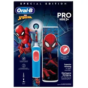 Rotating-oscillating toothbrush Oral-B Vitality Pro Kids Spiderman