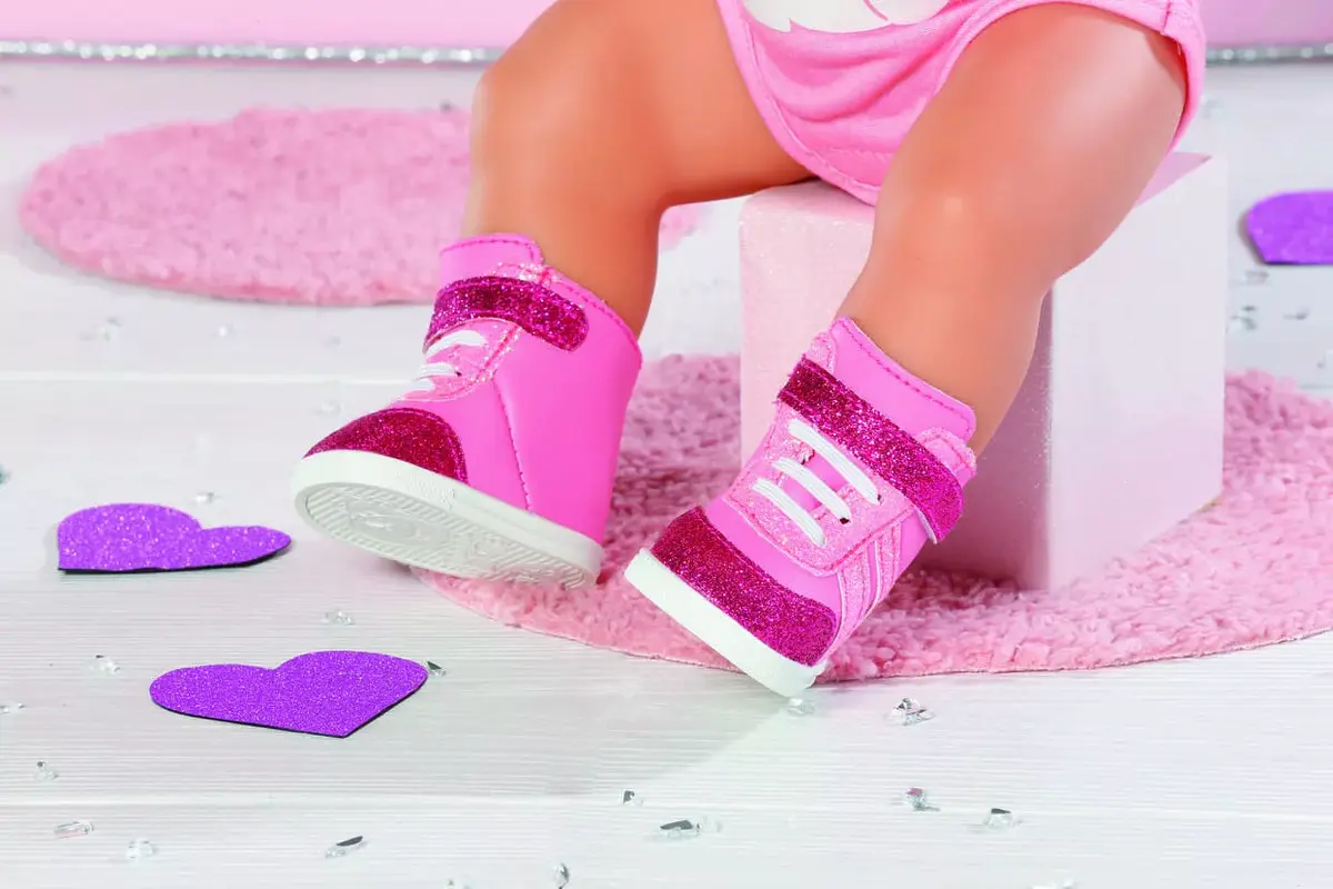 Обувь для кукол ZAPF BABY born Sneakers Pink Photo 5