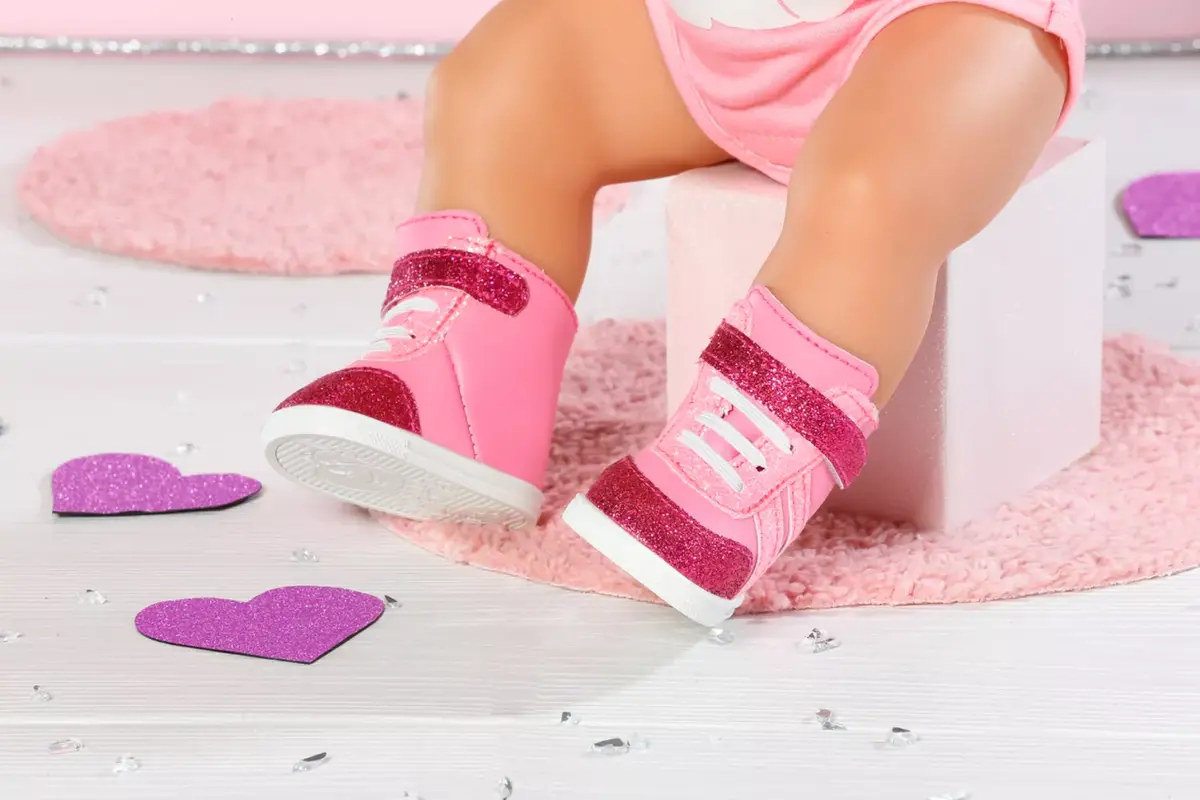 Обувь для кукол ZAPF BABY born Sneakers Pink Photo 10