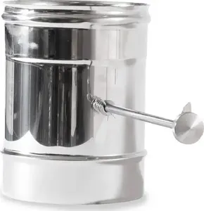 Vārsts-babija Alfa Forni AC-SPBVALVE180, diametrs 180 mm, nerūsējošais tērauds