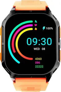 Smartwatch HiFuture ULTRA 3 41 mm, 2.01" TFT 240×296 touchscreen, 350 mAh, silicone band (orange)