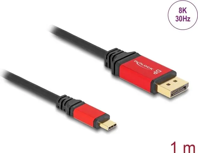 DeLOCK USB Type-C uz DisplayPort kabelis