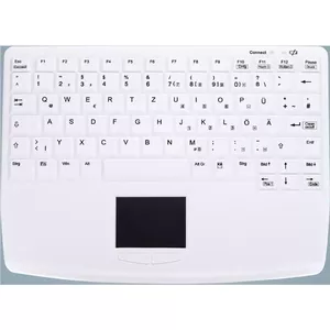 Touchpad Active Key AK-4450-GFUVS-W/FR IP68 sealed white — rugged sealed touchpad with function keys