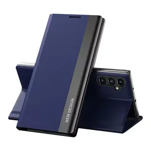 Книжка Riff для Samsung Galaxy A13 4G A135 — синий защитный чехол