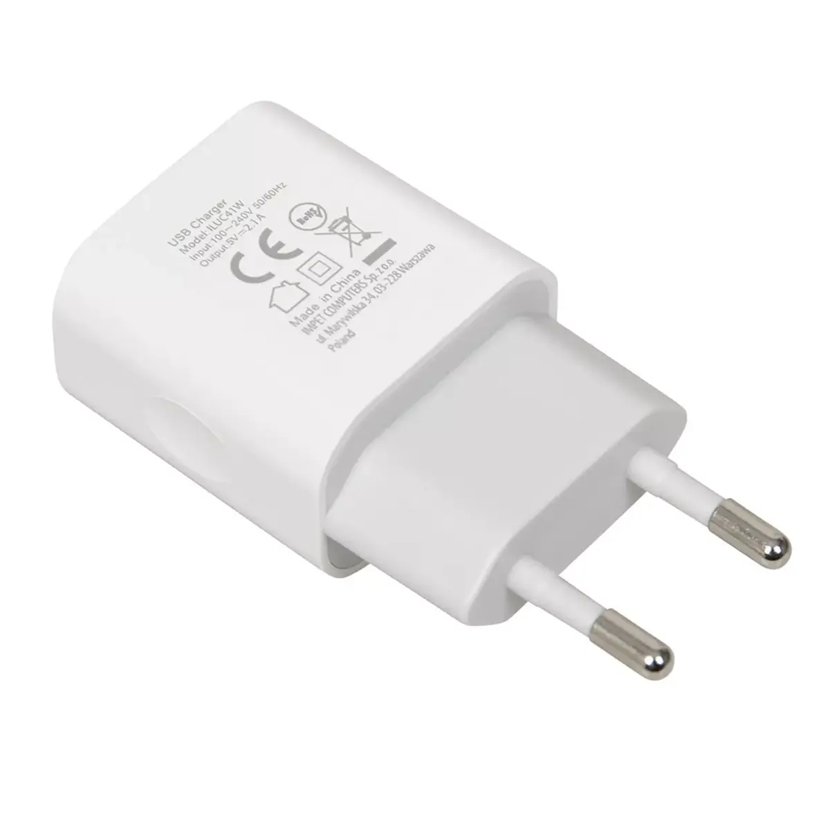 Indoor USB‑A Charger IBOX ILUC41W Photo 5