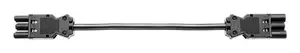 Power extension cable Bachmann GST18 1.5 m — 1 GST18 AC outlet, 250 V/16 A, indoor, black