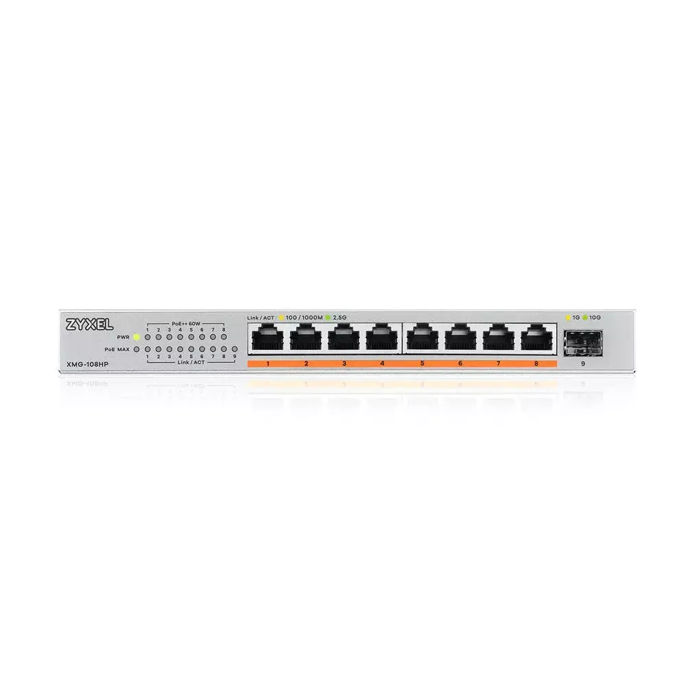 Neadministrējams slēdzis Zyxel XMG-108HP Photo 2