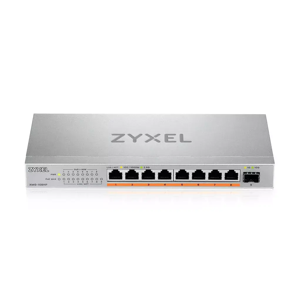 Neadministrējams slēdzis Zyxel XMG-108HP Photo 3