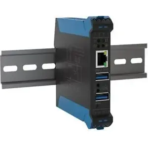 Device server SEH INU-100 M07210 DIN rail mount with 1x Ethernet port