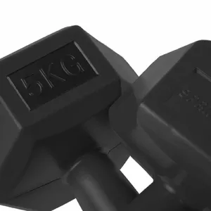 FA1036 sešstūra hanteles 2 x 5 kg