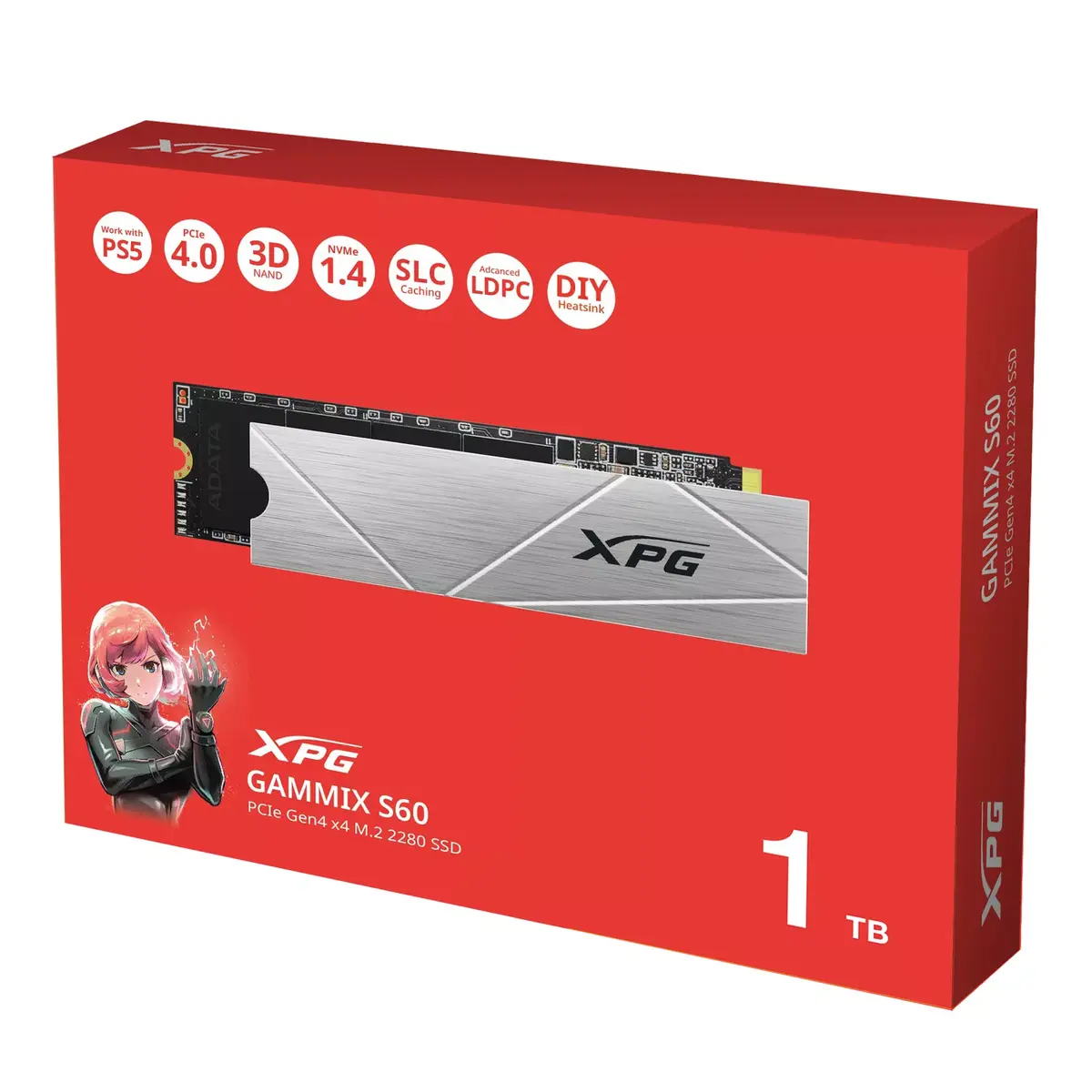 SSD ADATA 1 ТБ GAMMIX S60 Photo 8