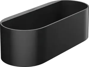 hansgrohe deep storage basket, matte black, model 27912670