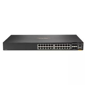 Managed Switch Aruba CX 6200F 24G Class-4 PoE 4SFP+ 370W L3
