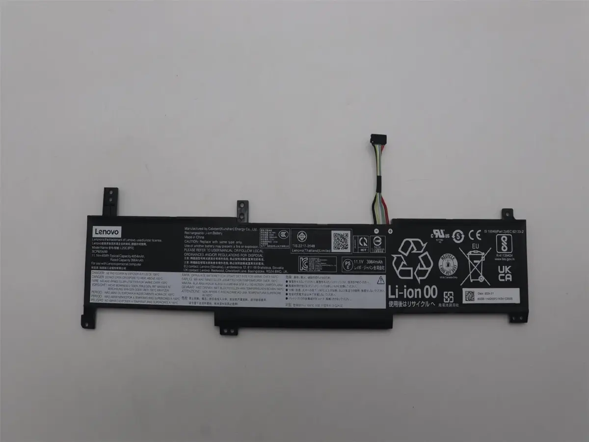 Portatīvā datora akumulators Lenovo 45Wh 3‑šūnu