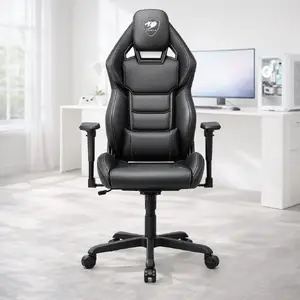 Gaming Chair COUGAR Hotrod Black CGR-ARX-BLB Ergonomic Design Adjustable Height
