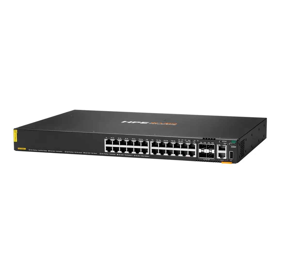 Pārvaldāms slēdzis HPE Aruba Networking CX 6200F Photo 2