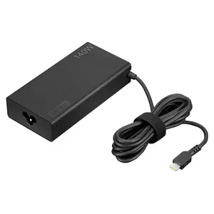 Сетевой адаптер Lenovo 140W USB-C для ноутбуков Legion, выход 5–20В, вход 100–240В, пассивное охлаждение, чёрный