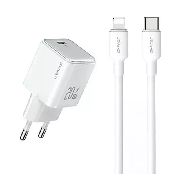 usams USB-C зарядное US-CC183 PD 20 Вт Photo 3