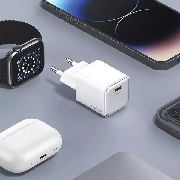 usams USB-C зарядное US-CC183 PD 20 Вт Photo 6