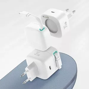 Зарядное устройство usams CC209TC02 1x USB-C 35 Вт GaN быстрая зарядка