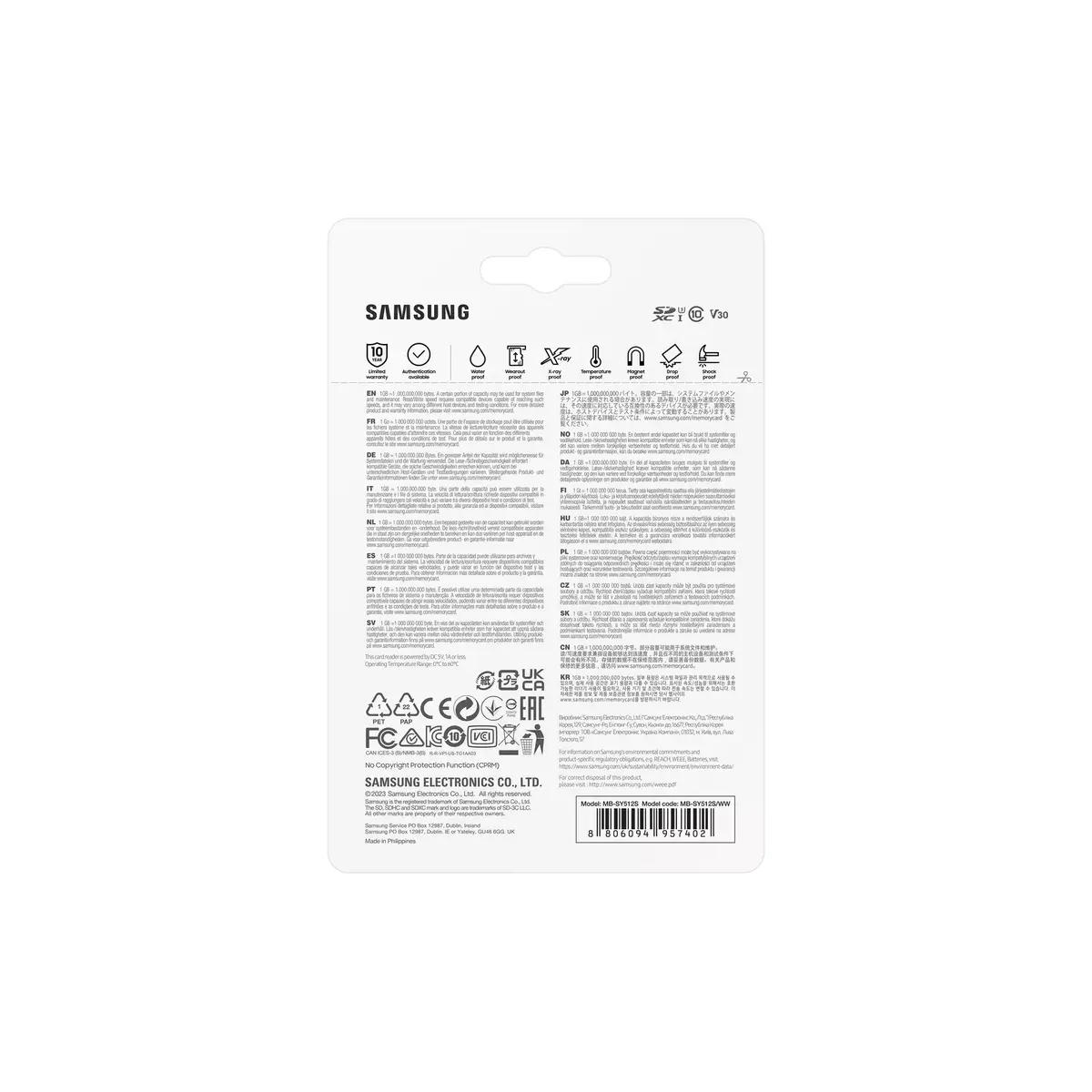 Флеш-память Samsung 512ГБ MB-SY512S Photo 6