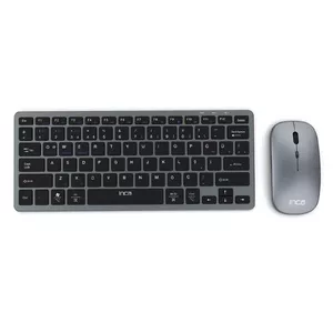 Inca IBK-572BT Tastatūra Pele iekļauta RF Bezvadu Bluetooth Melna