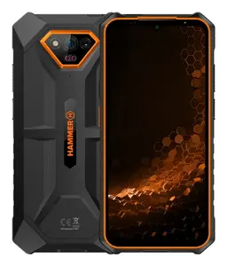 Смартфон MYPHONE Hammer Iron V 6.5" 6ГБ/64ГБ 4G Android 13 50МП Dual SIM Черно-оранжевый