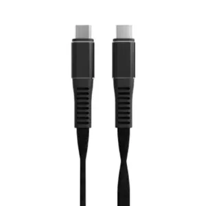 Menatwork NCABLE-LE-UC-UC-1.2M USB кабель 1,2 m USB C Черный