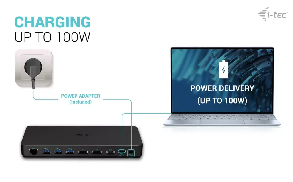 Doku stacija i-tec USB-C Triple Display Docking Station Gen 2 Pro Photo 6