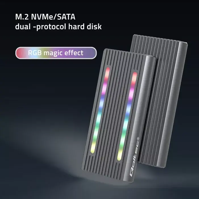SSD enclosure Qoltec 52272 Photo 8