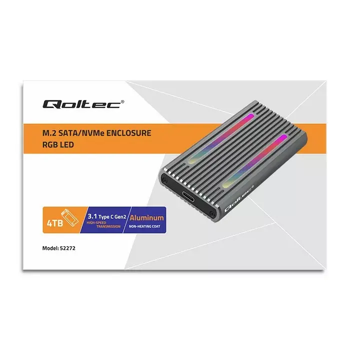 SSD enclosure Qoltec 52272 Photo 13