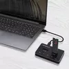 QOLTEC 52274 M.2 NVMe/SATA duālais SSD dokstacija USB‑C Photo 2