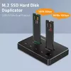 QOLTEC 52274 M.2 NVMe/SATA duālais SSD dokstacija USB‑C Photo 9